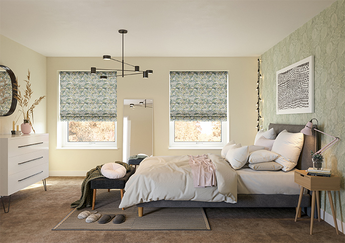 Mini Camphora, Sage - Roman Blind - Image 8